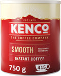 Kenco Smooth Medium Roast Instant Coffee Granules - 750g