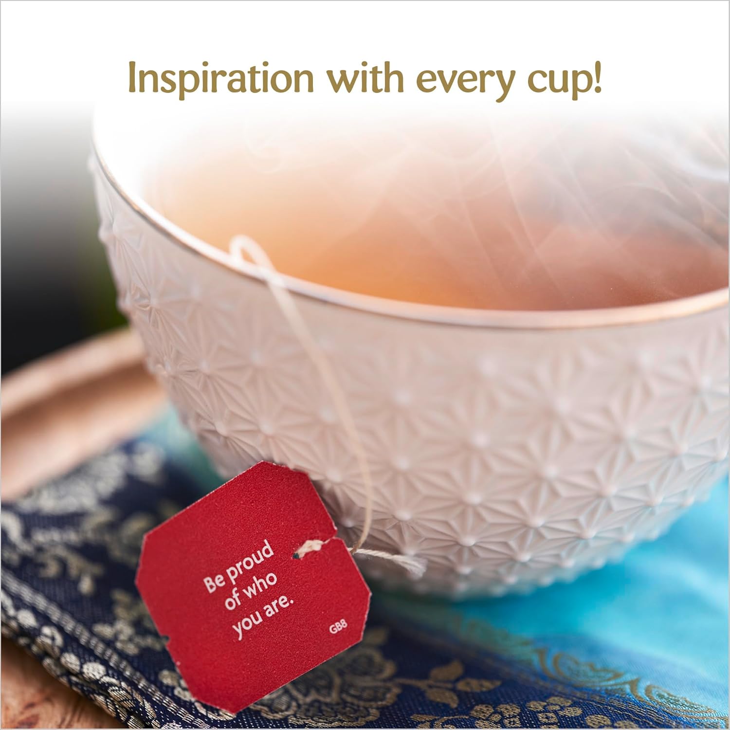 How to Use Image: Yogi Tea Organic Relax tea bag brewing cup 17 x 1.8g