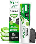Aloe Dent Dentifricio all'Aloe Vera con Carbone Attivo Senza Fluoro - 100ml