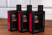 Lifestyle/use image: Uppercut Deluxe Detox and Degrease Shampoo 3 240ml men hair care routine