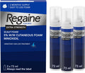 Regaine Schiuma per Cuoio Capelluto Uomo Extra Forza 5% Minoxidil 3 x 73ml