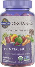 Garden of Life Organics Prenatal Gummies Multivitaminico - Vegan Berry - 120 pezzi