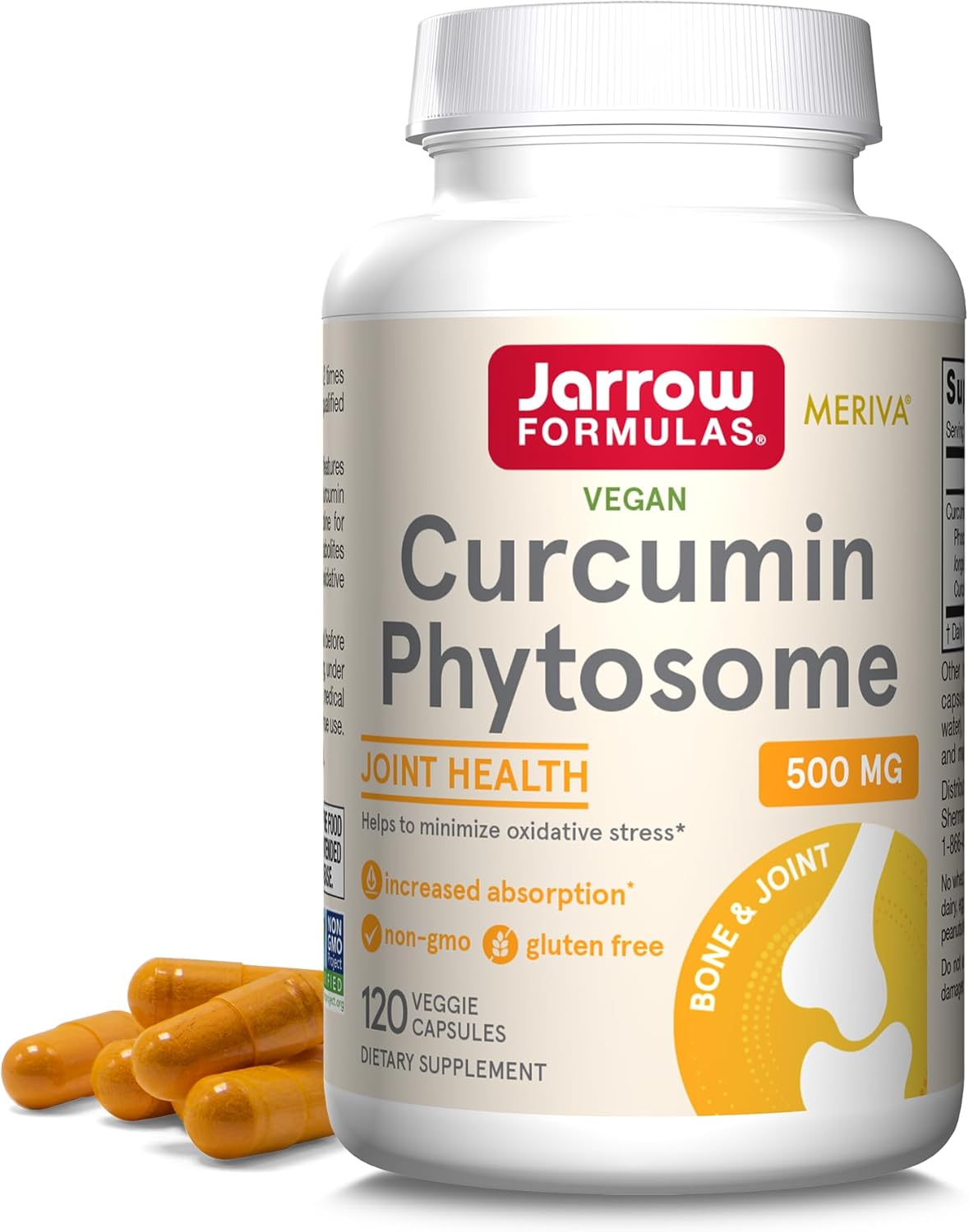 Jarrow Formulas Curcumina fitosoma 500mg Capsule vegetali