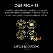 Baylis & Harding Body Wash Duo Oud Cedar Amber & Rose Geranium – 2 x 1L