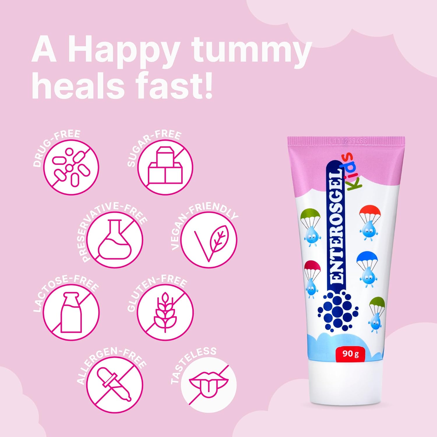 ENTEROSGEL Diarrhoea Relief for Children – 90g 
