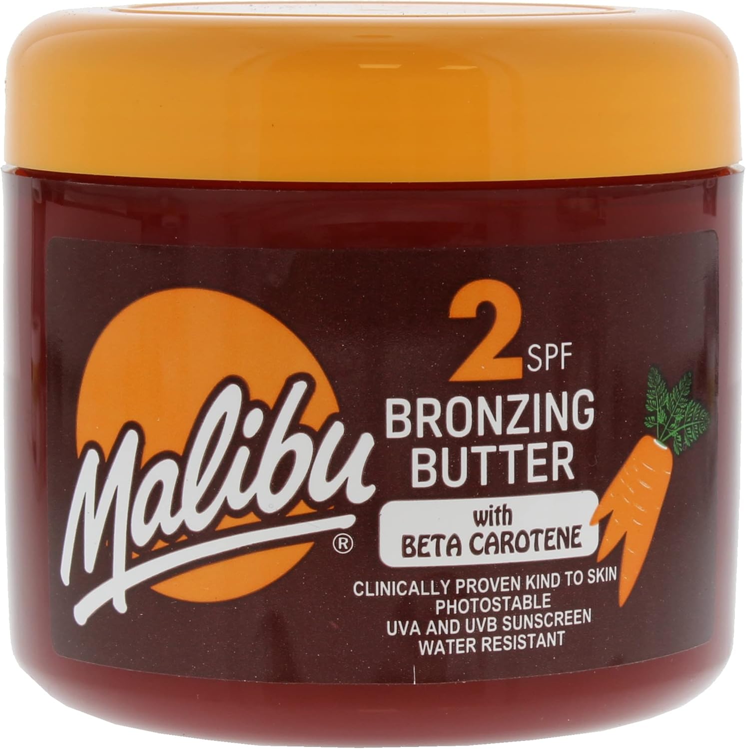 Malibu SPF2 Bronzing Butter – 300ml | Sun-Kissed Glow & Deep Hydration