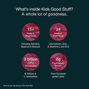 Nuzest Kids Good Stuff Vegan Smoothie Mix, Rich Chocolate - 225g
