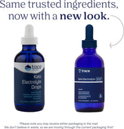 Front Image: Trace Minerals Keto Electrolyte drops liquid bottle 118ml new look