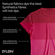 Dylon All-in-1 Washing Machine Fabric Dye Pod Tulip Red 350g used for clothing and home textiles