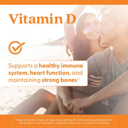 Doctor's Best Vitamin D3, bottle packaging, unflavoured, 5000 IU 125mcg, 180 softgels, daily dietary supplement use