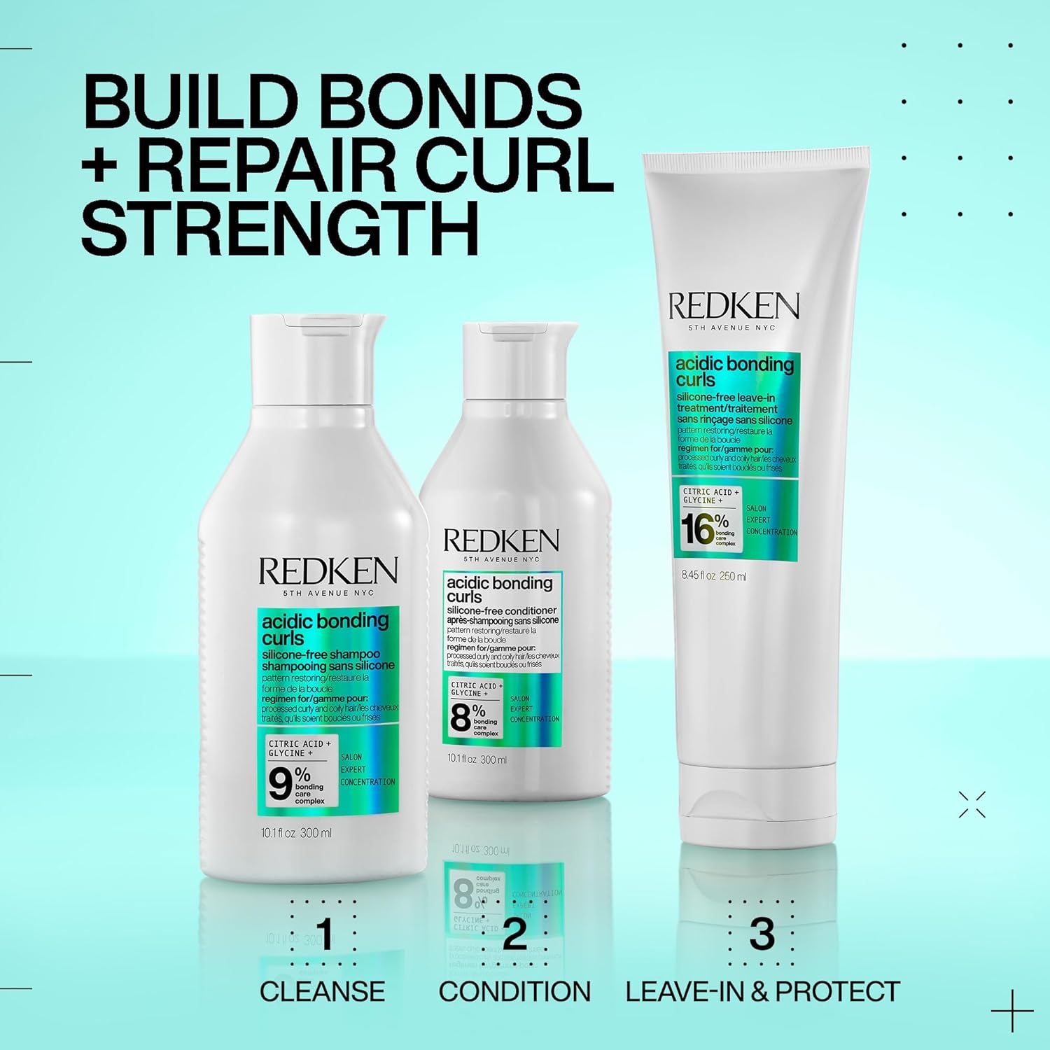 Redken Acidic Bonding Curls Conditioner - For Defined Curls 3A-4C - 1000ml variants