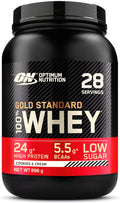 Optimum Nutrition Gold Standard 100% Whey Protein 896 g – Cookies & Cream Flavour