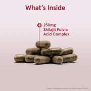 Jarrow Formulas Shilajit 250mg Veggie Capsules