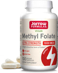 Jarrow Formulas Metilfolato 1000mcg Capsule vegetali - 100 pezzi