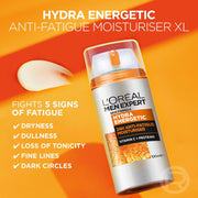 L'Oréal Men Expert Hydra Energetic Anti-Fatigue Moisturiser XXL 100ml