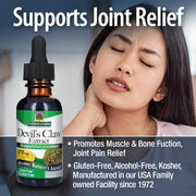 Nature’s Answer Devil’s Claw Root Alcohol-Free Herbal Extract – 30ml