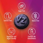 Vocalzone Blackcurrant Sugar Free Pastilles blackcurrant flavour 24 count product information