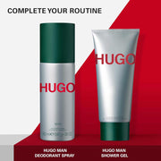 Hugo Boss HUGO Man Deodorant Spray 150ml & HUGO Man Shower Gel. Complete your routine