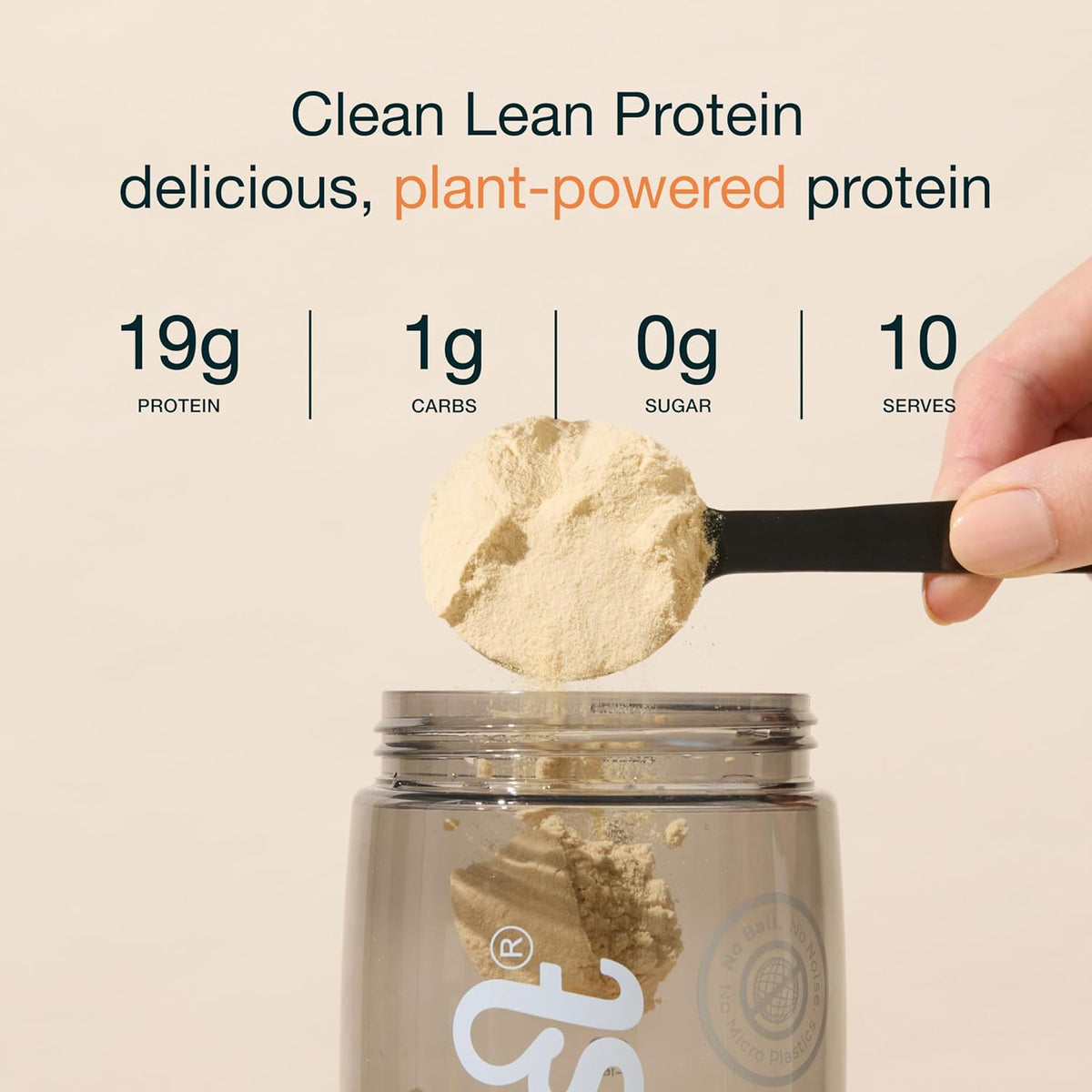 Nuzest Clean Lean Protein Powder Wild Strawberry 10 x 25g sachets ingredients and nutrition information
