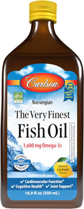 Carlson The Very Finest Fish Oil Liquid 1600 mg Omega-3