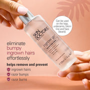 Skin Doctors Ingrow Go skincare lotion for post hair removal care bottle 120ml