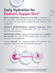 NeoCell Hyaluronic Acid Capsules - 100mg per Serving, 60 Capsules