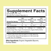 ChildLife Essentials Organic Gripe Water supplement facts ginger fennel dill 59ml