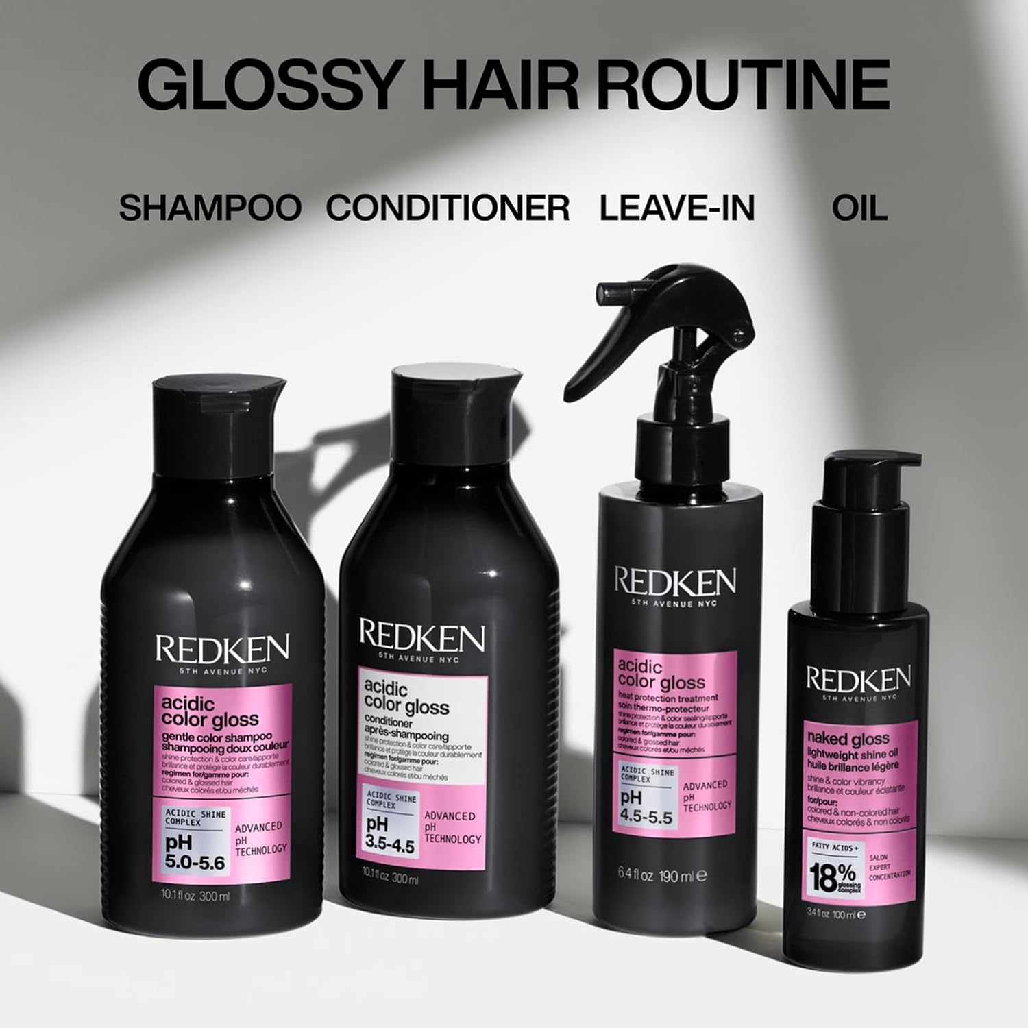 Redken Acidic Color Gloss variants