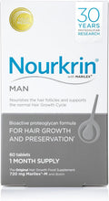 Nourkrin Uomo Integratore per supporto capelli - 60 compresse