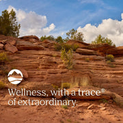 Lifestyle Image: Trace Minerals Ionic Fulvic Acid liquid daily supplement drops bottle 59ml