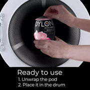 Dylon All-in-1 Fabric Dye Pod Peony Pink 350g washing machine instructions