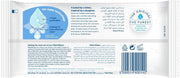 WaterWipes packaging with text and graphics on a white background