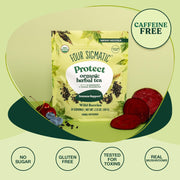 Four Sigmatic Protect Organic Herbal Tea, Wild Berries - 60g