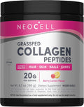 NeoCell Polvere di Peptidi di Collagene da Erba Gusto Bacca Limone - 190g
