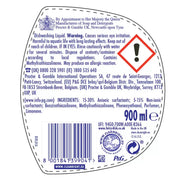 Fairy Original Washing Up Liquid bottle Original fragrance 900ml barcode and packaging identification