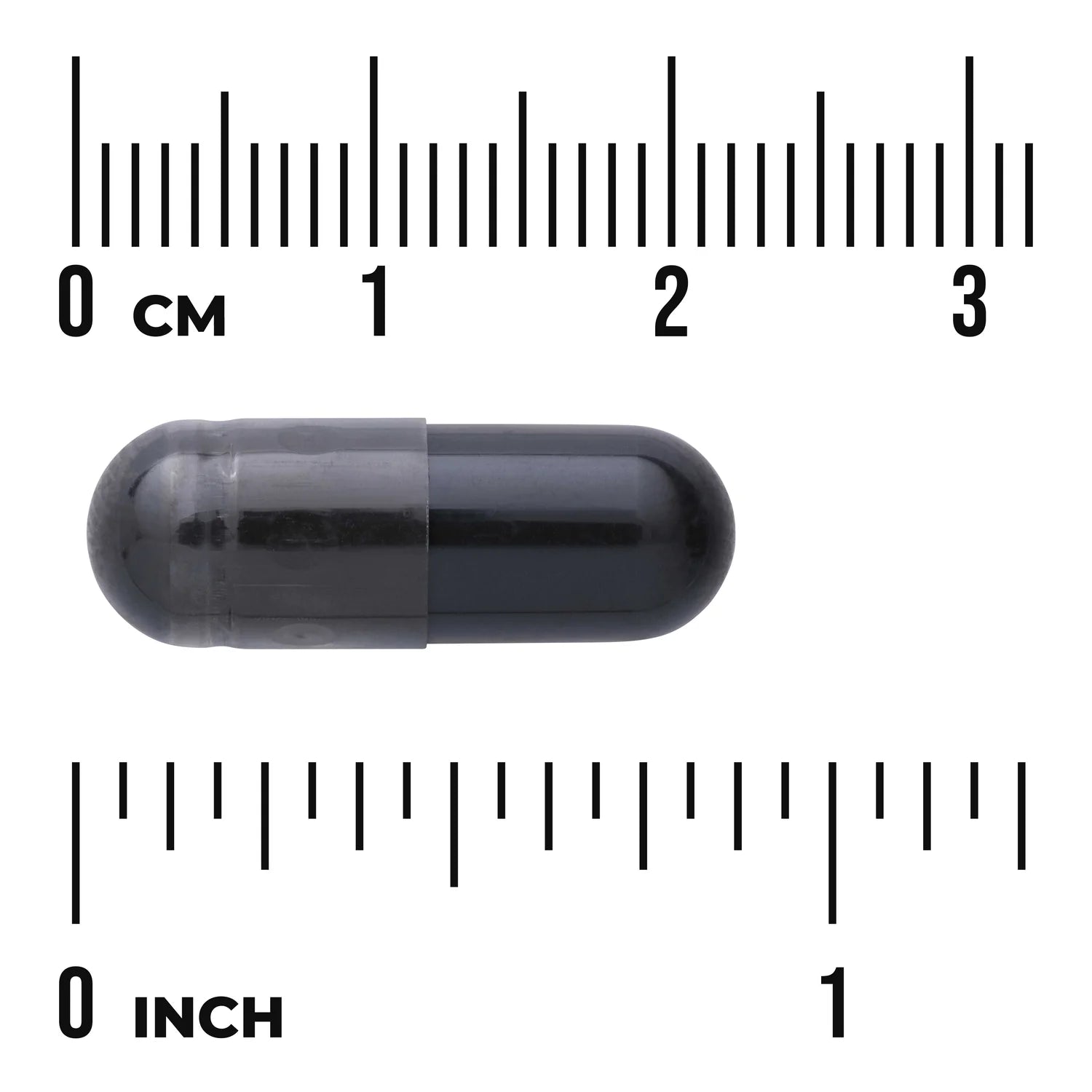 Swanson Activated Charcoal supplement capsule bottle 120 capsule size