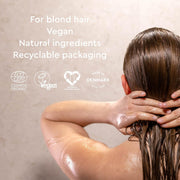 Urtekram Blond Hair Camomile Conditioner tube, no flavour, 180ml, how to use