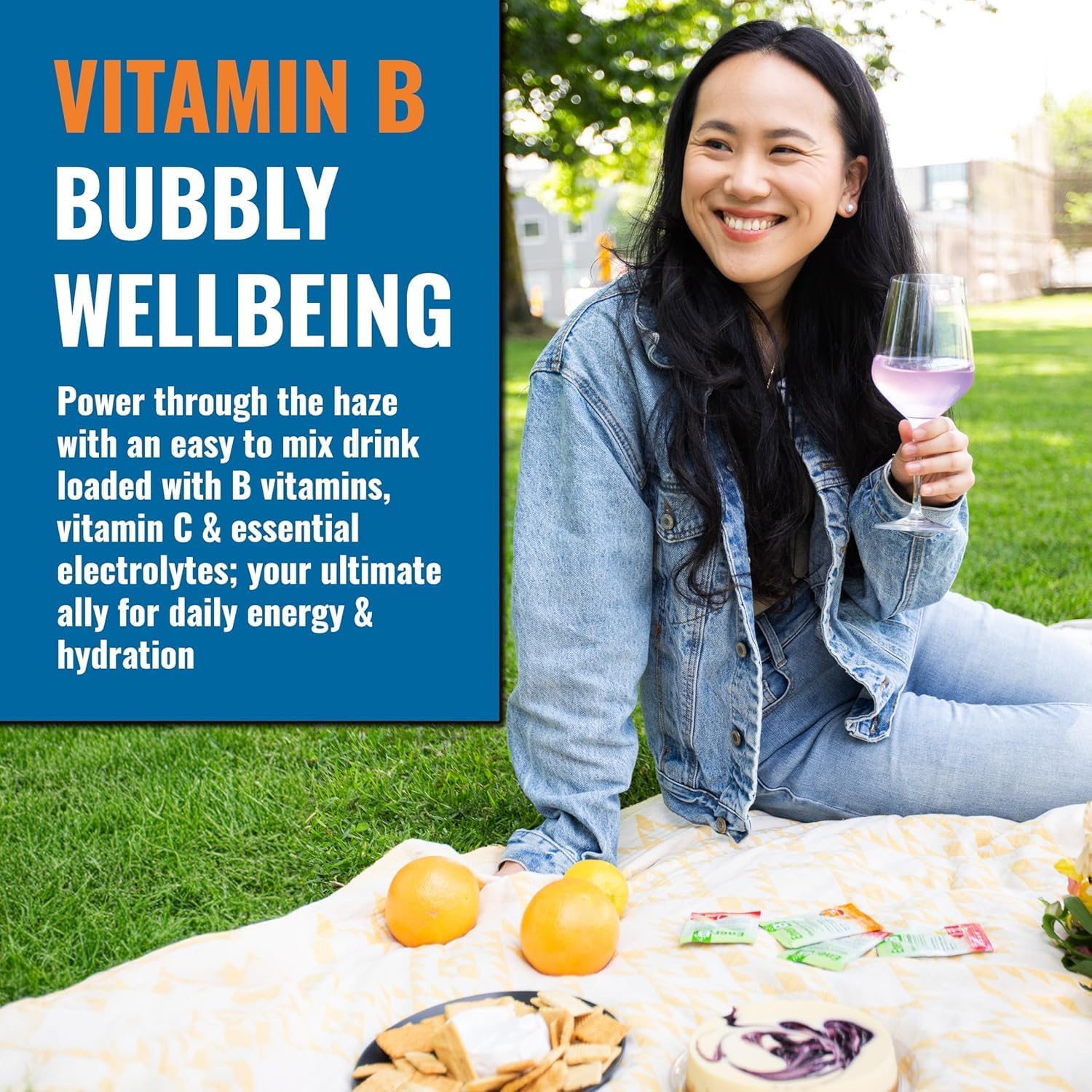 Ener-B+ Sugar Free Raspberry Lemonade Vitamin B Powder Mix 