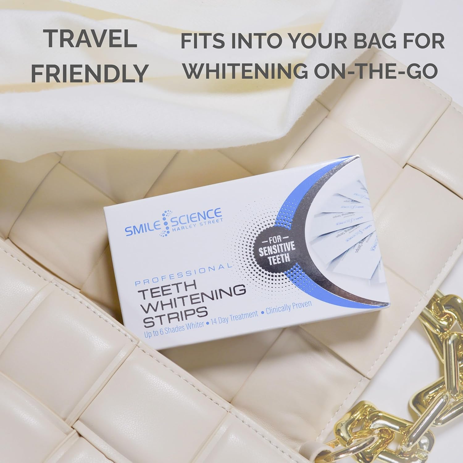 Smile Science Harley Street Teeth Whitening Strips - 28 Strip Cosmetic Kit