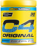 Cellucor C4 Original Pre-Workout 198 g – Gusto Millions Chewing Gum (30 porzioni)