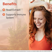Lifestyle Image: Jarrow Formulas Beta Glucan 250mg capsules daily use lifestyle 60 count
