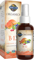 Garden of Life Organics Spray di Vitamina B12 - Lampone - 58ml
