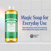 Dr. Bronner's Almond 18-in-1 Pure-Castile Liquid Soap 945ml