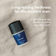 Urtekram Men Cream Deodorant Roll-On 50ml bottle for everyday underarm care