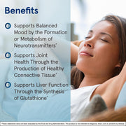 Lifestyle Image: Jarrow Formulas SAMe 400mg tablets daily use lifestyle