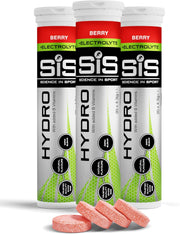 SIS Science in Sport Hydro Electrolyte Tablets Berry tub, 3x20x4.5g count.