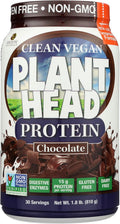Genceutic Naturals Plant Head Vegan Protein Powder Chocolate – 810g