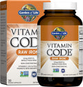 Garden of Life Vitamin Code Raw Iron & Vitamin C - 30 Capsules