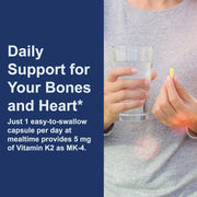 How to Use: Carlson Vitamin K2 capsule daily use MK4 supplement