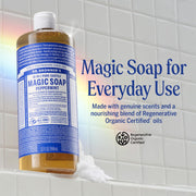 Dr. Bronner's Peppermint 18-in-1 Pure-Castile Liquid Soap 945ml